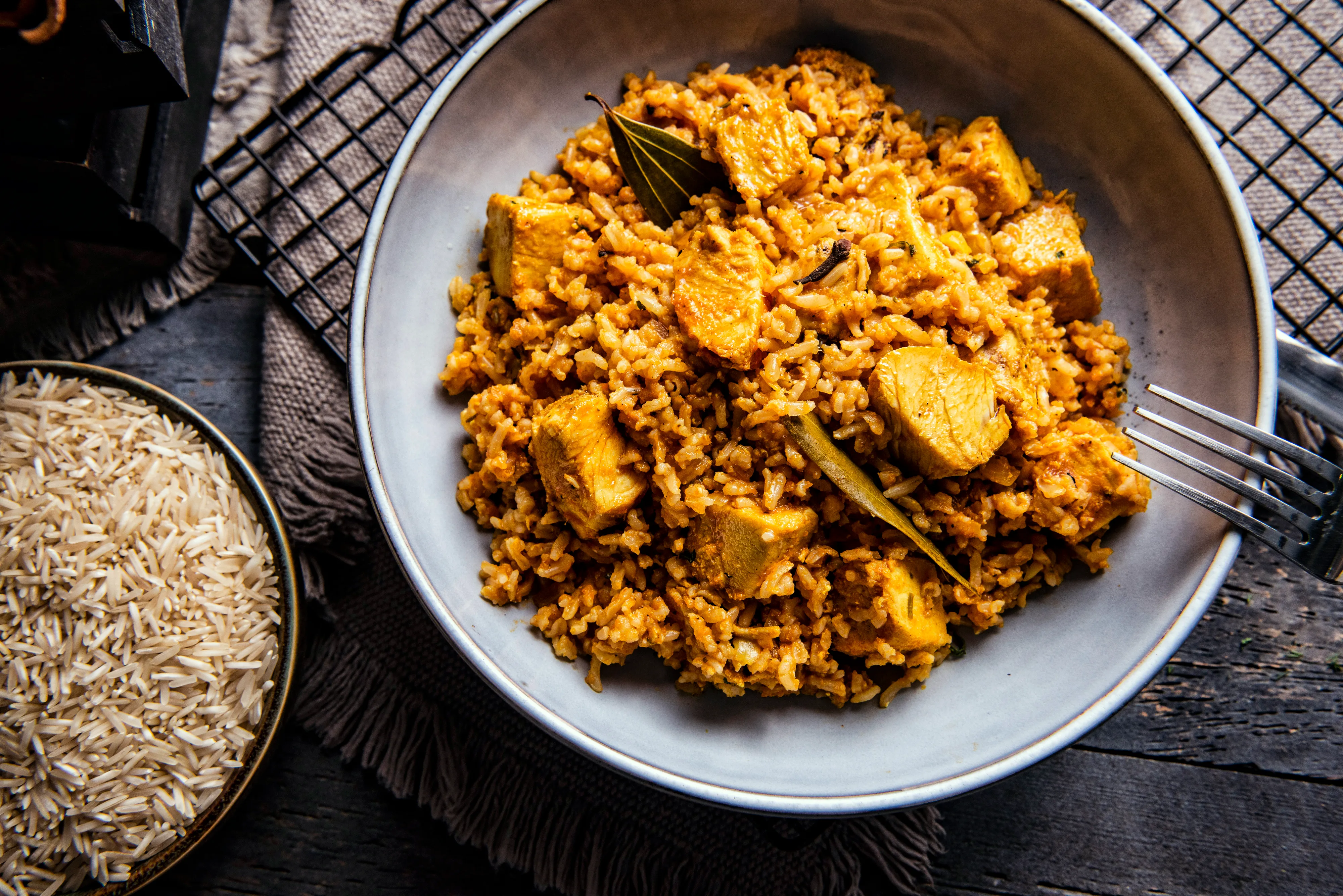 Brown Rice Chicken Biryani