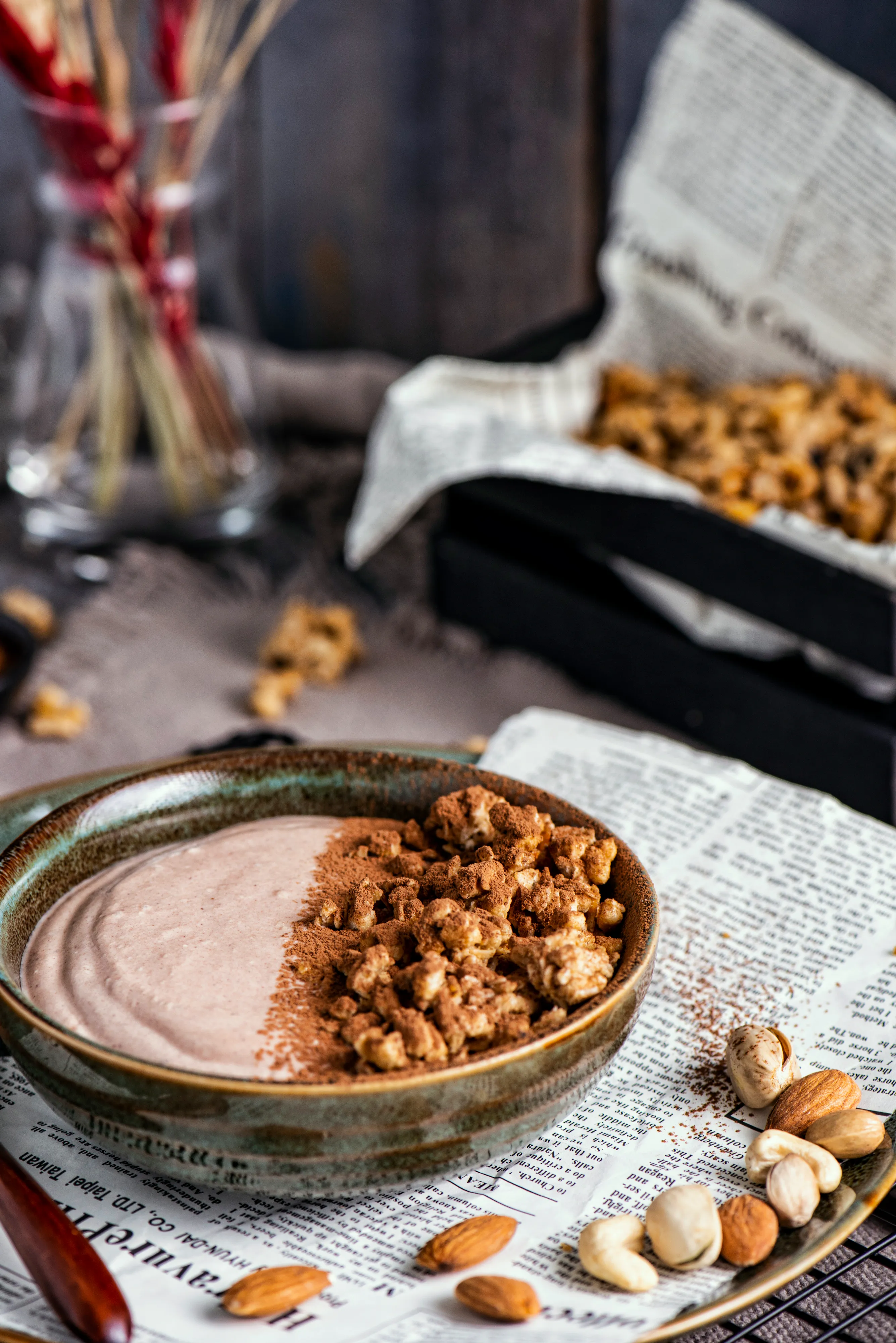 Cocoa Granola Power Bowl — final dish