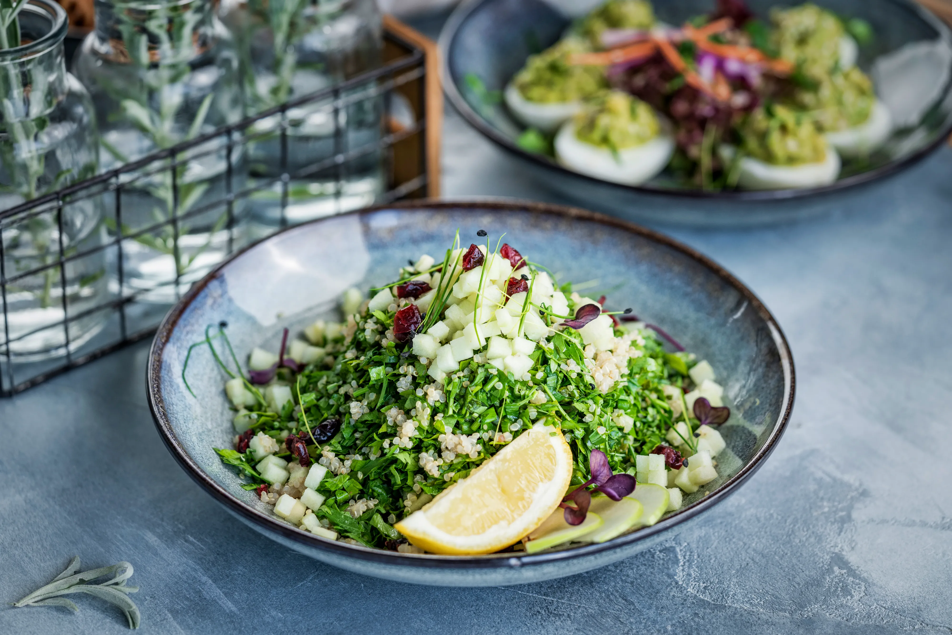 Green Apple Quinoa Tabbouleh — final dish