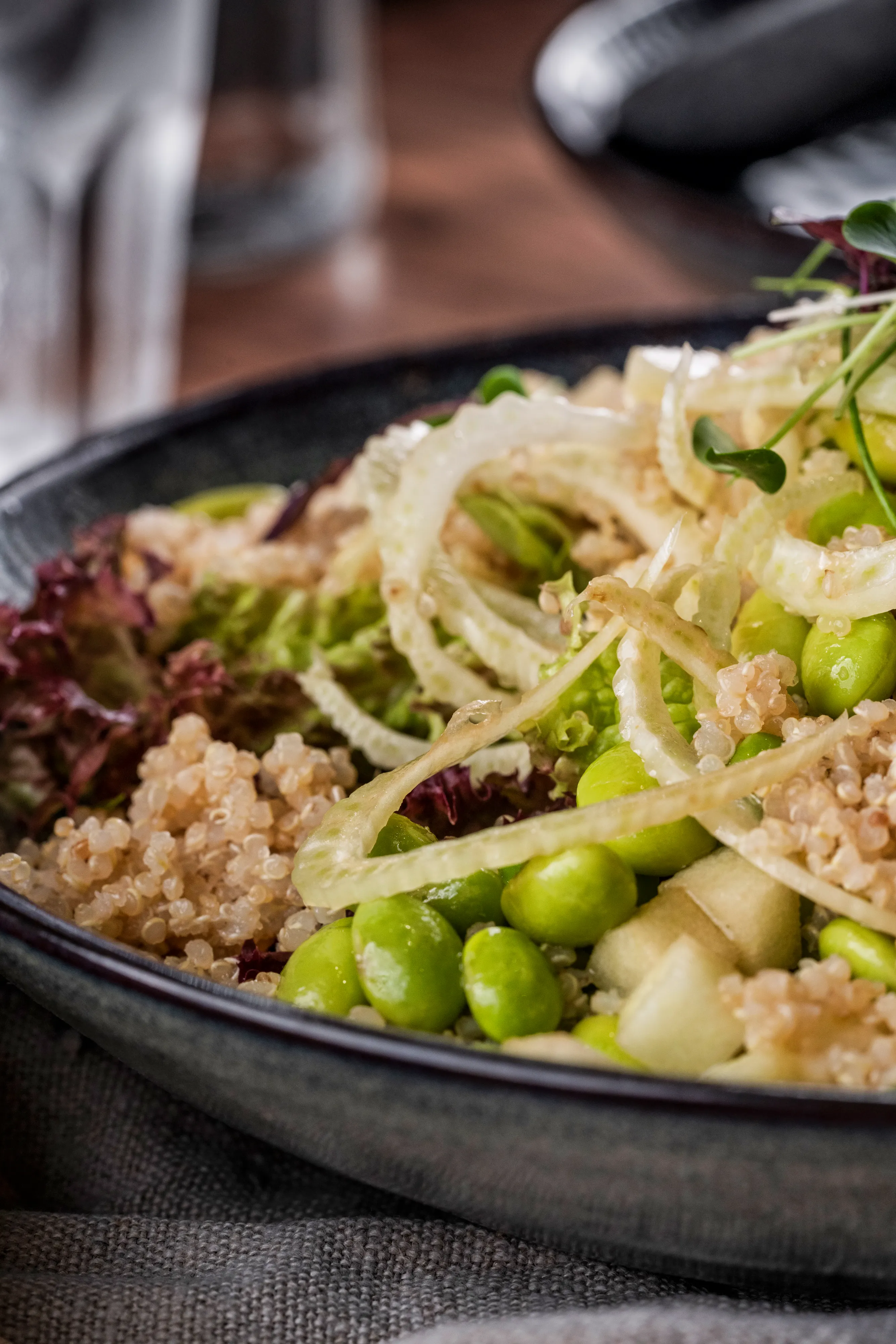 Green Quinoa Power Bowl — final dish