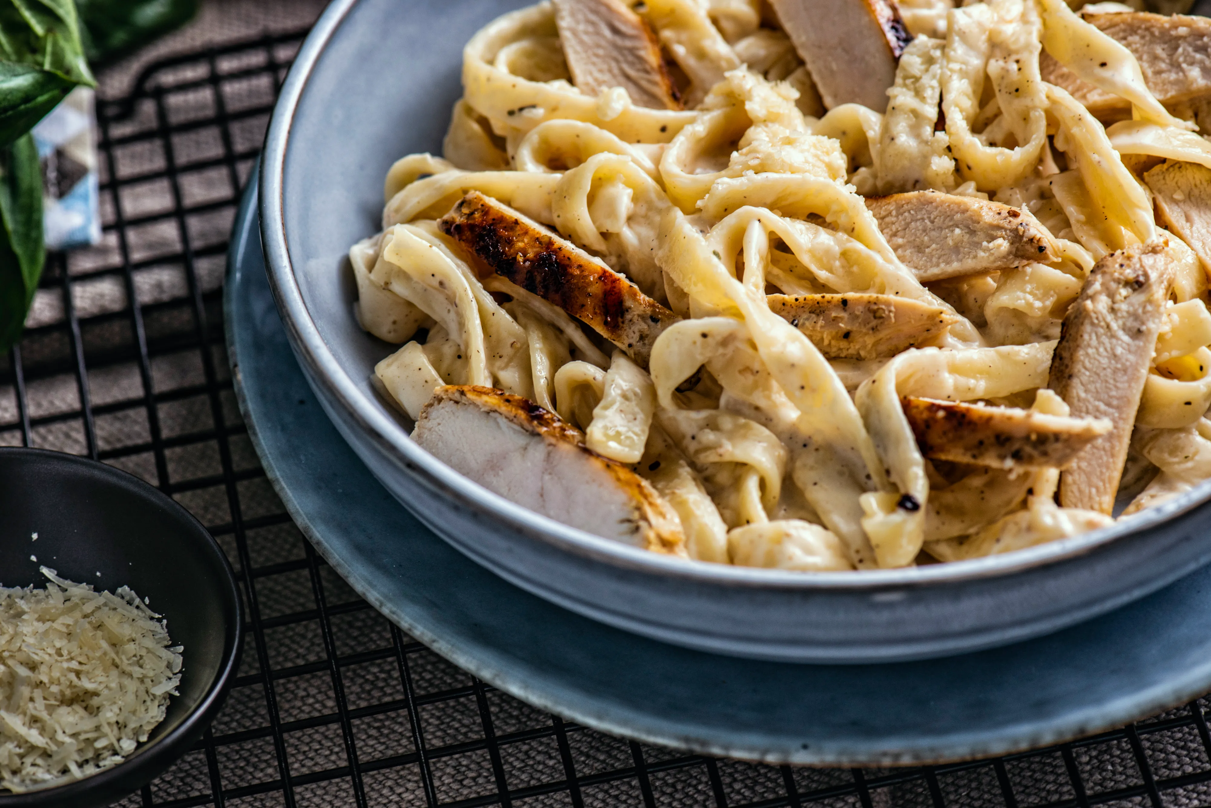 Light Italian Chicken Alfredo