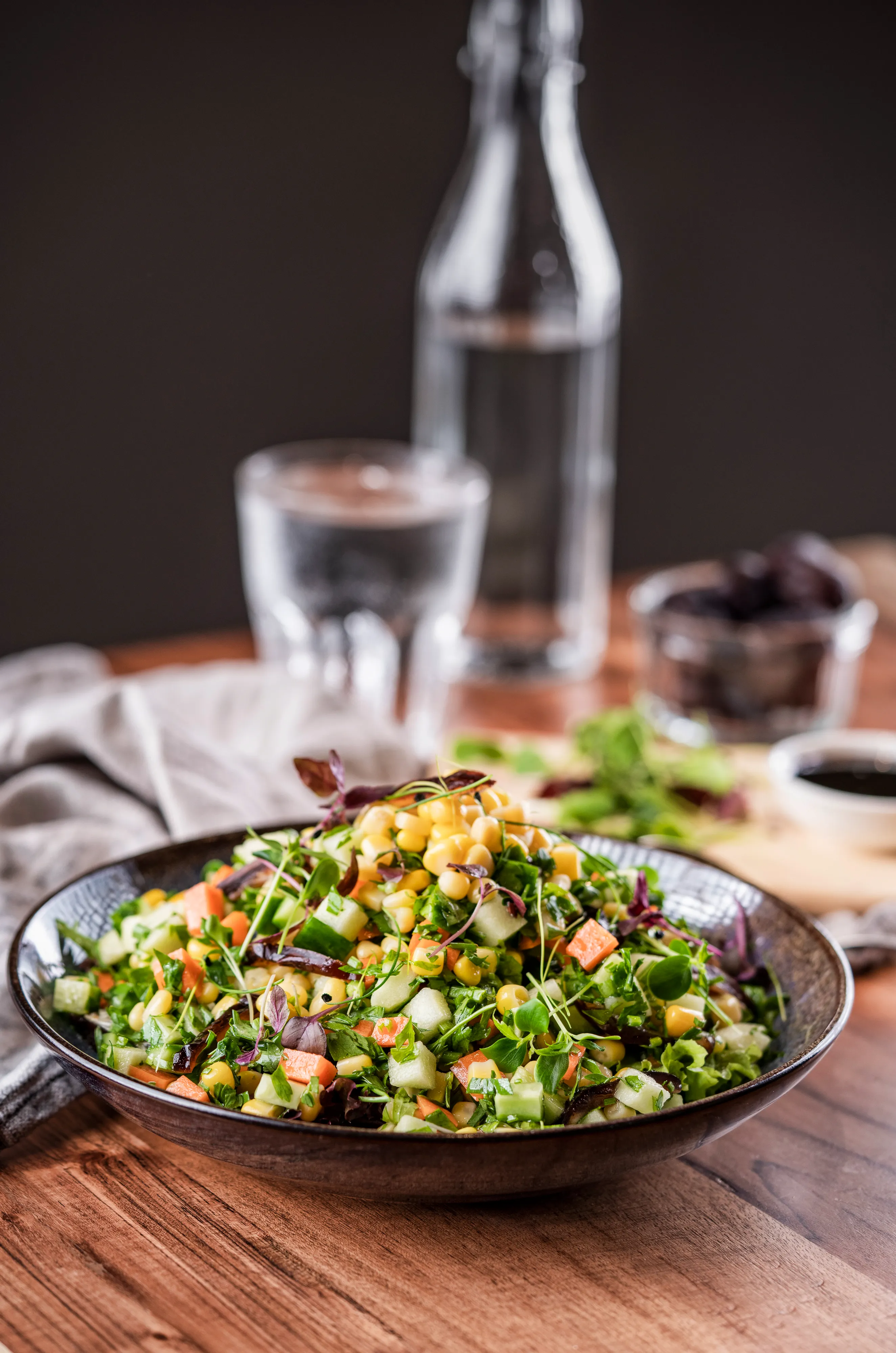 Sweet Corn Delight Salad — final dish