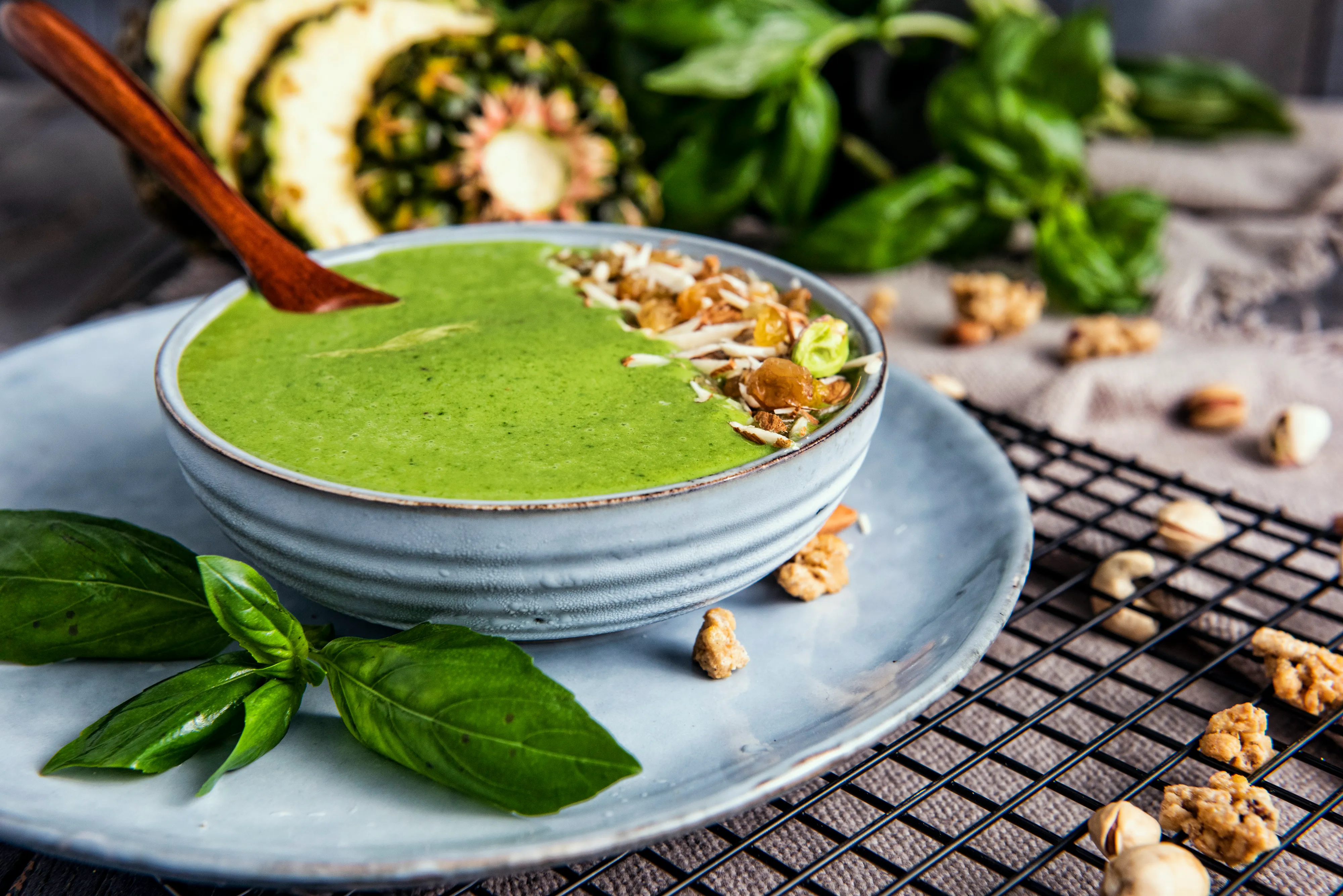 Hulk's Green Smoothie Bowl