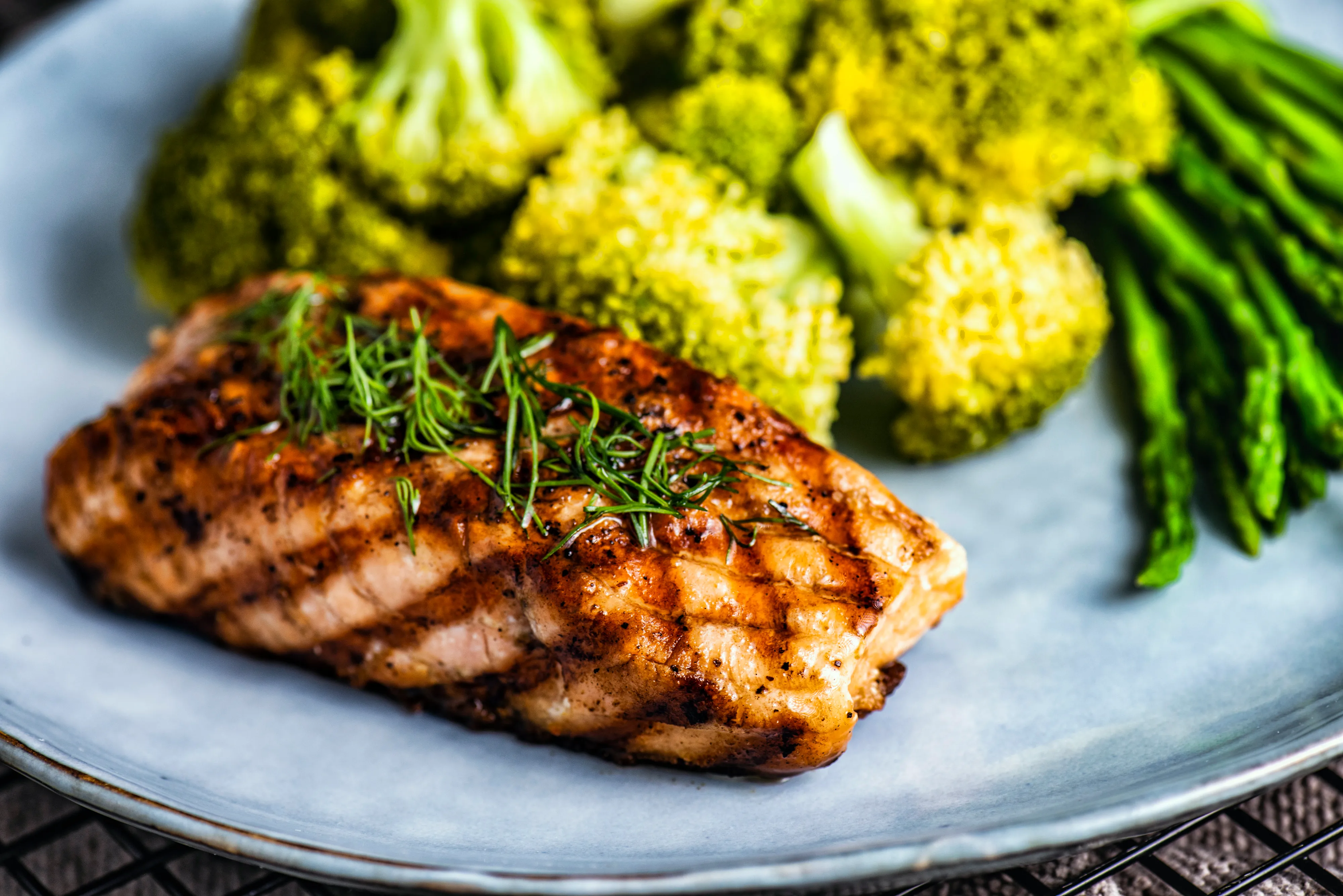Rosemary Grilled Salmon